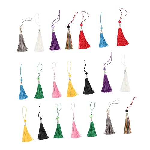 SEWOART 20 Stück Teiliges Quasten mit Kristallperlen Farbenfrohe Accessoires für Diy Projekte Schmuckherstellung Taschen und Schlüsselanhänger Dekoration SEWOART 20 Stück Teiliges Quasten mit Kristallperlen Farbenfrohe Accessoires für Diy Projekte Schmuckherstellung Taschen und Schlüsselanhänger Dekoration von SEWOART