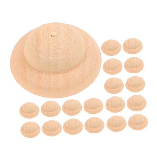 SEWOART 20 Stück Teiliges Unbemalte Holzpuppenmützen Kreative DIY Bemalung Handgefertigte Miniatur Holzkappen für Fördert Feinmotorik Hand Auge Koordination und Fantasieentwicklung SEWOART 20 Stück Teiliges Unbemalte Holzpuppenmützen Kreative DIY Bemalung Handgefertigte Miniatur Holzkappen für Fördert Feinmotorik Hand Auge Koordination und Fantasieentwicklung von SEWOART