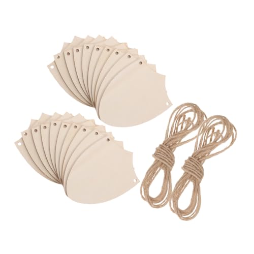 SEWOART 20 Stück Teiliges Unvollendete Holzschild Anhänger für Diy Bastelprojekte Blanko Holzornamente für Heimdekoration Accessoires Mittelalterliche Dekorationen SEWOART 20 Stück Teiliges Unvollendete Holzschild Anhänger für Diy Bastelprojekte Blanko Holzornamente für Heimdekoration Accessoires Mittelalterliche Dekorationen von SEWOART