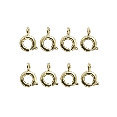 SEWOART 20 Stück Verschluss aus Legierung armbandverschluss verschluss für armbänder schmuckwerkzeug Halskette Zubehör schmuck werkzeug Federringverschluss Verschluss für Halskette Golden von SEWOART