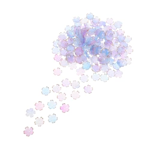 SEWOART 200 Stück Acryl Blütenperlen mit Farbverlauf Spacer Bead Caps aus Leichtem Langlebigem Acryl für DIY Schmuckherstellung Geeignet für Haarspangen Halsketten und Armbänder SEWOART 200 Stück Acryl Blütenperlen mit Farbverlauf Spacer Bead Caps aus Leichtem Langlebigem Acryl für DIY Schmuckherstellung Geeignet für Haarspangen Halsketten und Armbänder von SEWOART
