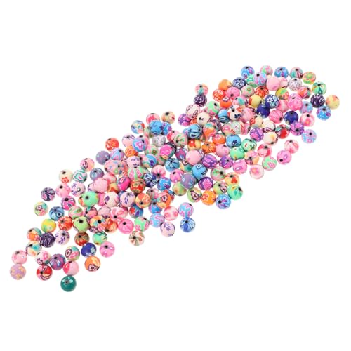 SEWOART 200 Stück Bunte Polymer Clay Blüten Perlen Runde Spacer Lose Perlen Für Schmuck Basteln DIY Armbänder Halsketten Zubehör SEWOART 200 Stück Bunte Polymer Clay Blüten Perlen Runde Spacer Lose Perlen Für Schmuck Basteln DIY Armbänder Halsketten Zubehör von SEWOART