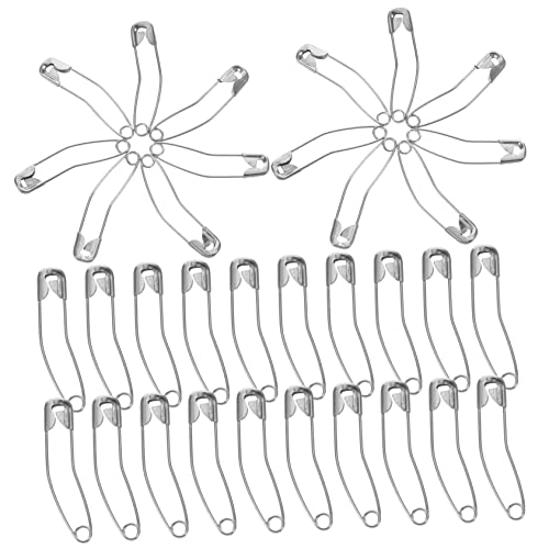 SEWOART Sicherheitsnadeln Aus Edelstahl Gebogene Sicherheitsnadeln Für Quilting Kleidung Taschen Und Bastelprojekte 2 Boxen SEWOART Sicherheitsnadeln Aus Edelstahl Gebogene Sicherheitsnadeln Für Quilting Kleidung Taschen Und Bastelprojekte 2 Boxen von SEWOART