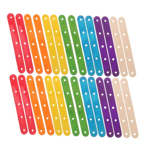 SEWOART 200 Stück Handgefertigtes Modellzubehör Bunte Bastelstäbe Natürlicher Holzstab Kleine Bastelstäbchen Eisstock Holz Diy - Stick Crafts Basteln Holzstöcke Hölzern SEWOART 200 Stück Handgefertigtes Modellzubehör Bunte Bastelstäbe Natürlicher Holzstab Kleine Bastelstäbchen Eisstock Holz Diy - Stick Crafts Basteln Holzstöcke Hölzern von SEWOART