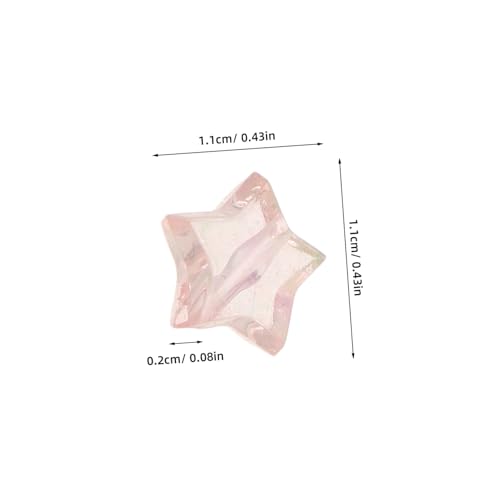SEWOART 200 Stück Kristall Acryl Stern Spacer Perlen für Schmuckherstellung Leichte Fünfzackiger Stern Charms für DIY Armbänder Halsketten Handyketten Kreative Bastelprojekte SEWOART 200 Stück Kristall Acryl Stern Spacer Perlen für Schmuckherstellung Leichte Fünfzackiger Stern Charms für DIY Armbänder Halsketten Handyketten Kreative Bastelprojekte von SEWOART