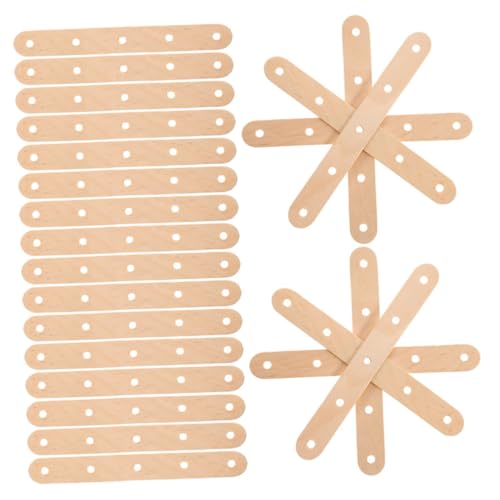 SEWOART 200 Stück Unvollendete Diy Eisstiele mit Löchern für Kreative Handarbeiten und Modellbau Tragbar und Vielseitig Einsetzbar SEWOART 200 Stück Unvollendete Diy Eisstiele mit Löchern für Kreative Handarbeiten und Modellbau Tragbar und Vielseitig Einsetzbar von SEWOART