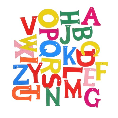 SEWOART 200Stücke Holzbuchstaben Unvollendete Großbuchstaben Holz DIY Bastelmaterial für Kreative Heimdekoration Kinderprojekte und Lernspiele Verschiedenen Farben SEWOART 200Stücke Holzbuchstaben Unvollendete Großbuchstaben Holz DIY Bastelmaterial für Kreative Heimdekoration Kinderprojekte und Lernspiele Verschiedenen Farben von SEWOART