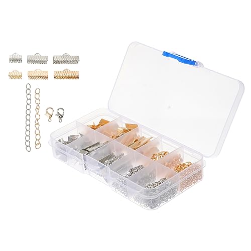 SEWOART 230 Stück Schmuckschnallen Schlüsselverschlüsse Gliederketten Herstellungsset DIY Kettenverschlussring Große Haken Ausgefallene Bastelkettenclips In Hummerform Edelstahl SEWOART 230 Stück Schmuckschnallen Schlüsselverschlüsse Gliederketten Herstellungsset DIY Kettenverschlussring Große Haken Ausgefallene Bastelkettenclips In Hummerform Edelstahl von SEWOART