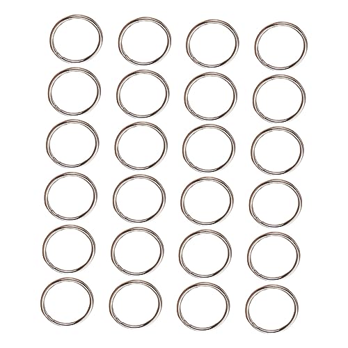 SEWOART 24 Stück Teiliges Flache Metall Schlüsselringe Langlebige Key Ring Anhänger Diy Schlüsselanhänger Karabiner für Autoschlüssel und Bastelprojekte SEWOART 24 Stück Teiliges Flache Metall Schlüsselringe Langlebige Key Ring Anhänger Diy Schlüsselanhänger Karabiner für Autoschlüssel und Bastelprojekte von SEWOART