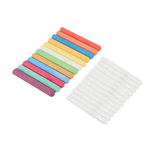 SEWOART 24 Stück Wasserlösliche Kreidestifte Für Whiteboards Riesenkreiden Für Draußen Weiße Kreide Whiteboardmarker Kreide Für Gartenkreide Kreiden Für Staubfreie Kreide Kreide SEWOART 24 Stück Wasserlösliche Kreidestifte Für Whiteboards Riesenkreiden Für Draußen Weiße Kreide Whiteboardmarker Kreide Für Gartenkreide Kreiden Für Staubfreie Kreide Kreide von SEWOART