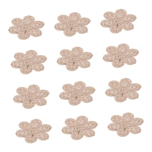 SEWOART 25 Stück Patch-Zubehör für Kleidung embroidery Kleidung Dekoration DIY Kleidung Stickerei nähen Flicken für Bekleidung Blumen Stoff-Accessoire zarte gestickte Patches Polyestergarn von SEWOART