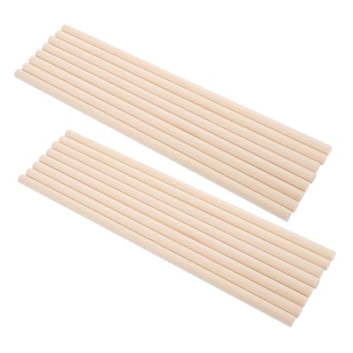 SEWOART 25 Stück Teiliges Holzstäbe Ømm aus Natürlichem Birkensperrholz Runde Bastelstäbchen für Bau und DIY Modelle Kindgerechte Holzleisten zum Kreativen Basteln und Modellbau SEWOART 25 Stück Teiliges Holzstäbe Ømm aus Natürlichem Birkensperrholz Runde Bastelstäbchen für Bau und DIY Modelle Kindgerechte Holzleisten zum Kreativen Basteln und Modellbau von SEWOART