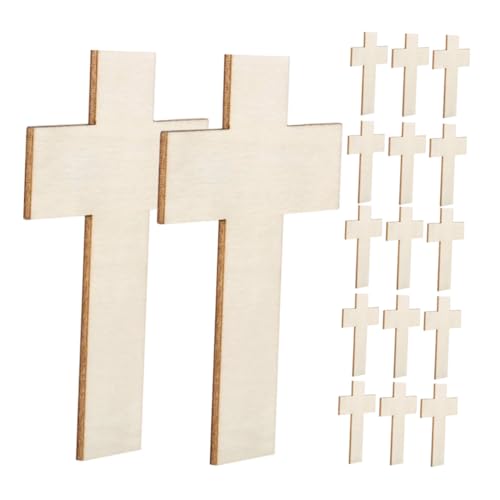 SEWOART 25pcs Unvollendete Holzkreuzausschnitte Für DIY Art Blankholz Holz Tags Für Dekorationen Holzstücke Kreative Handwerk Liefert Kein Loch SEWOART 25pcs Unvollendete Holzkreuzausschnitte Für DIY Art Blankholz Holz Tags Für Dekorationen Holzstücke Kreative Handwerk Liefert Kein Loch von SEWOART