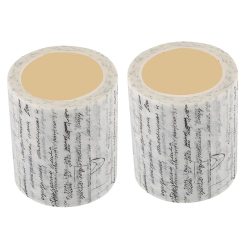 SEWOART 2Rollen Washi Tape im Stil Dekoratives Klebeband für DIY Scrapbooking Geschenkverpackung DIY für Tagebücher und Projekte von SEWOART