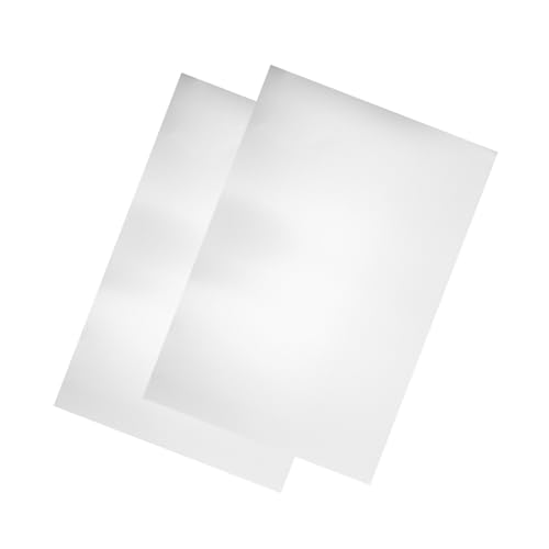 SEWOART 2Stücke Aluminiumblech für DIY Projekte Blanko Aluminiumplatten für Handwerk und Industrie Hochgradig Widerstandsfähig Tragbar und Vielseitig Einsetzbar von SEWOART