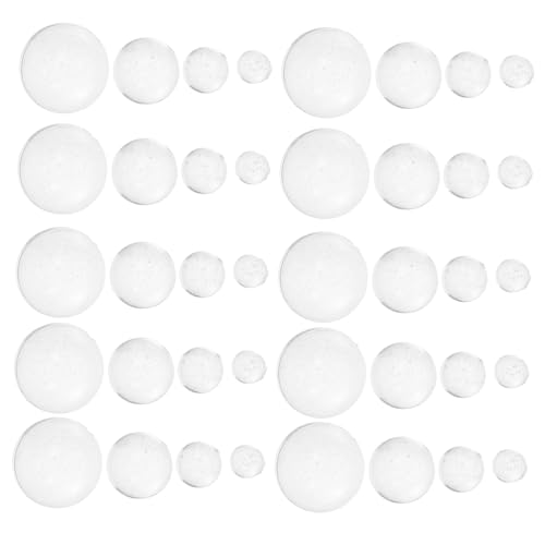 SEWOART 2Stücke Transparente Harzkapseln für DIY Handwerk Kartenherstellung und Nagelverschönerung Flache Rückseite Vielseitig Einsetzbar für Scrapbooking SEWOART 2Stücke Transparente Harzkapseln für DIY Handwerk Kartenherstellung und Nagelverschönerung Flache Rückseite Vielseitig Einsetzbar für Scrapbooking von SEWOART