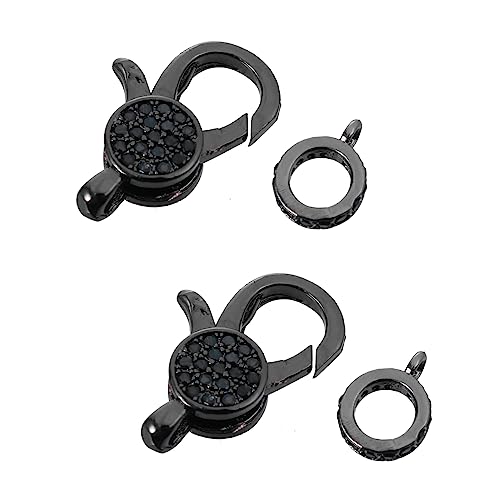 SEWOART 2Stücke Verbundene Hummerverschlüsse Für DIY Schmuck Karabinerverschlüsse Für Armbänder Und Halsketten Hochwertige Zubehörteile Für Schmuckherstellung SEWOART 2Stücke Verbundene Hummerverschlüsse Für DIY Schmuck Karabinerverschlüsse Für Armbänder Und Halsketten Hochwertige Zubehörteile Für Schmuckherstellung von SEWOART