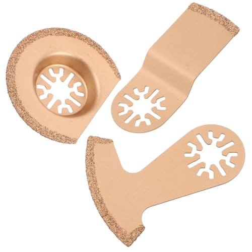 SEWOART 3 STÜCKE Teiliges Set Oszillierende Sägeblätter Hartmetall Klingen für Mörtel und Präzises Schneiden Leicht und Tragbar SEWOART 3 STÜCKE Teiliges Set Oszillierende Sägeblätter Hartmetall Klingen für Mörtel und Präzises Schneiden Leicht und Tragbar von SEWOART