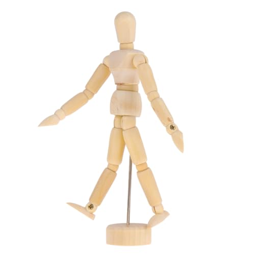 SEWOART 3 Sätze Holzfigur Modell Mannequin Für Künstler Skizzen Und Zeichenhilfe Dekoration Für Zuhause Und Büro 2 Stücke * 3 SEWOART 3 Sätze Holzfigur Modell Mannequin Für Künstler Skizzen Und Zeichenhilfe Dekoration Für Zuhause Und Büro 2 Stücke * 3 von SEWOART