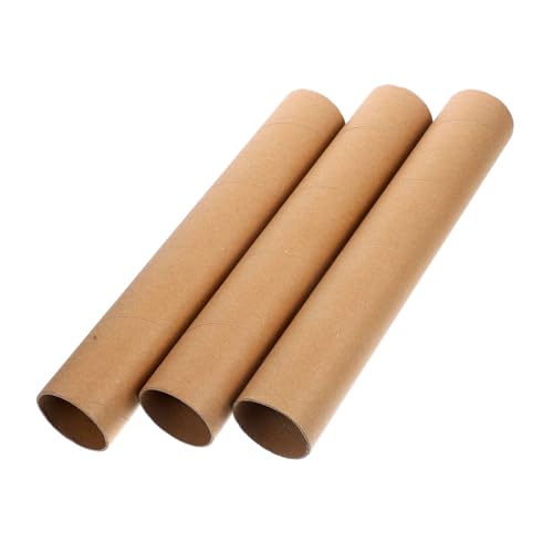 SEWOART 3 Stück Teiliges Bastelpapier Stabile DIY Papierhülsen für Kunst Bastelprojekte Zuschneidbar Vielseitig Einsetzbar für Kreative Modelle und Dekorationen von SEWOART