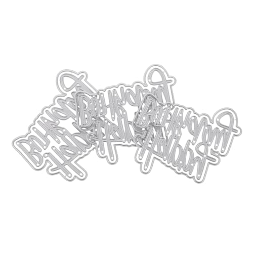 SEWOART 3 Stück Teiliges Carbon-stahl Stanzformen für DIY Geburtstagskarten Metall-schneidewerkzeug Prägeschablonen für Scrapbooking Fotoalbum Papierbasteln mit Präzisen Schnitten SEWOART 3 Stück Teiliges Carbon-stahl Stanzformen für DIY Geburtstagskarten Metall-schneidewerkzeug Prägeschablonen für Scrapbooking Fotoalbum Papierbasteln mit Präzisen Schnitten von SEWOART
