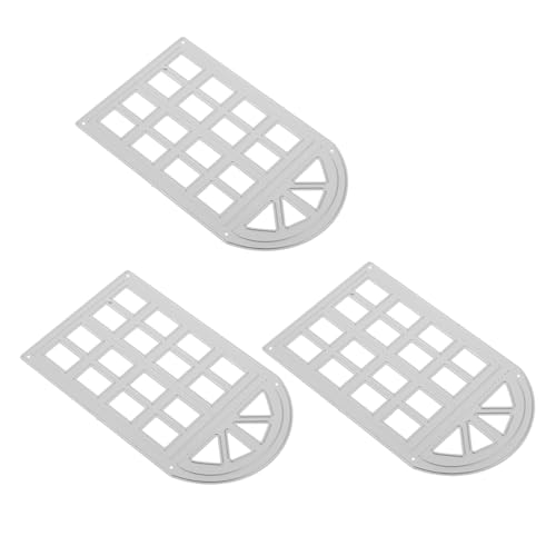 SEWOART 3 Stück Teiliges Stanzform aus Langlebigem Carbonstahl Haus und Fensterformen für Scrapbooking Kartenherstellung und Fotoalben Kompatibel mit Gängigen Stanzmaschinen SEWOART 3 Stück Teiliges Stanzform aus Langlebigem Carbonstahl Haus und Fensterformen für Scrapbooking Kartenherstellung und Fotoalben Kompatibel mit Gängigen Stanzmaschinen von SEWOART