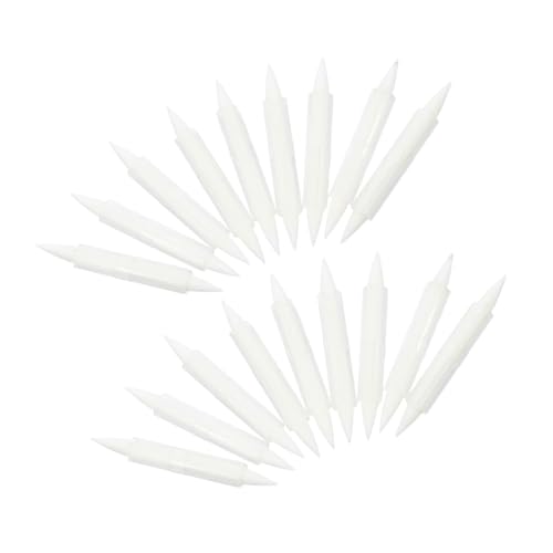 SEWOART 30 Stück Teiliges Nachfüllbare Acrylmarker Ersatzpinselspitzen Ventilsystem Soft Brush Tip Kompatibel mit Verschiedenen Acrylfarben für Präzises Malen Zeichnen Schreiben von SEWOART