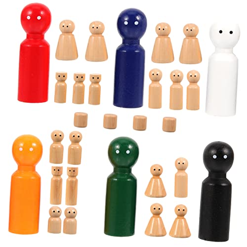 SEWOART 30 Stück bemalte Puppen Kohlbeetpuppen für Mädchen Menschen Zahlen bastelsets für basteln für kinderspielzeug Puppenklammern selber machen Puppenköpfe zum Basteln SEWOART 30 Stück bemalte Puppen Kohlbeetpuppen für Mädchen Menschen Zahlen bastelsets für basteln für kinderspielzeug Puppenklammern selber machen Puppenköpfe zum Basteln von SEWOART