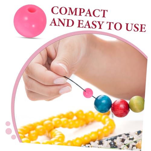 SEWOART 300 Stück Acrylperlen Rund Abstandshalter Scratch Resistent Leicht für Diy Schmuckherstellung Armbänder Halsketten Bastelzubehör Handgefertigte Accessoires SEWOART 300 Stück Acrylperlen Rund Abstandshalter Scratch Resistent Leicht für Diy Schmuckherstellung Armbänder Halsketten Bastelzubehör Handgefertigte Accessoires von SEWOART