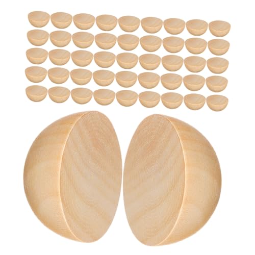 SEWOART 300 Stück Halbrunde Holzperlen Unbehandelte Halbkugeln Unlackierte Holzperlen Für DIY Bastelbedarf Kreative Kunstprojekte Erwachsene Dekoration SEWOART 300 Stück Halbrunde Holzperlen Unbehandelte Halbkugeln Unlackierte Holzperlen Für DIY Bastelbedarf Kreative Kunstprojekte Erwachsene Dekoration von SEWOART