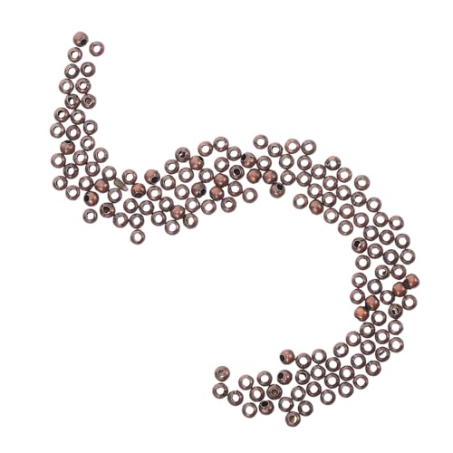 SEWOART 300 Stück Metall Großloch Abstandshalter Perlen Loch Glatte Runde Spacer Beads für Schmuckherstellung DIY Armbänder Halsketten Ohrringe Robust Hautfreundlich SEWOART 300 Stück Metall Großloch Abstandshalter Perlen Loch Glatte Runde Spacer Beads für Schmuckherstellung DIY Armbänder Halsketten Ohrringe Robust Hautfreundlich von SEWOART