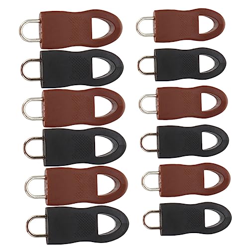 SEWOART 32 Stück Teiliges Abnehmbare Reißverschluss Zipperköpfe Ersatz für Rucksack Kleidung Taschen Robuste und Kunststoffzipper Vielseitig Einsetzbar Kompatibel Reißverschlüssen Schwarz von SEWOART