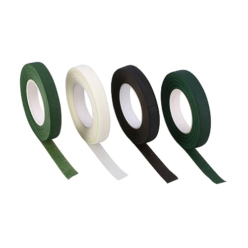 SEWOART 4 Rollen 30 Blumenband Klebeband Blumen- Dekoration Strauß blumengesteck blumenarrangement Blumenstielband Floristenband floristen tape floristentape von SEWOART