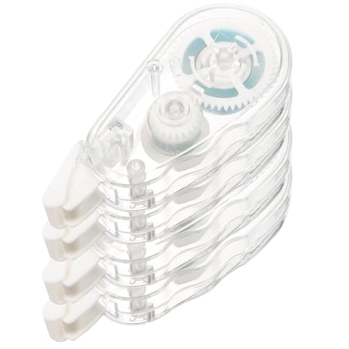SEWOART 4 Stück Doppelseitiges Klebeband Roller Transparente Klebe Tapes für Handwerk und DIY Projekte Hochwertige Scrapbook Kleber für Kreative Gestaltung von SEWOART