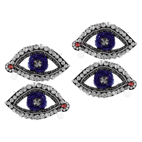 SEWOART 4 Stück Evil Eye Patches mit Strass Funktionsreiche Applikationen zum Aufnähen für Jacken Jeans Taschen und DIY Projekte Stilvoller Schutz und Vielseitige Dekoration SEWOART 4 Stück Evil Eye Patches mit Strass Funktionsreiche Applikationen zum Aufnähen für Jacken Jeans Taschen und DIY Projekte Stilvoller Schutz und Vielseitige Dekoration von SEWOART