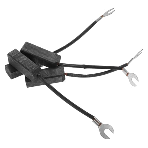 SEWOART 4 Stück Kohlebürsten für Motor Ersatzteile für Elektrowerkzeuge Langlebig Verschleißfest Einfache Installation Stabile SEWOART 4 Stück Kohlebürsten für Motor Ersatzteile für Elektrowerkzeuge Langlebig Verschleißfest Einfache Installation Stabile von SEWOART