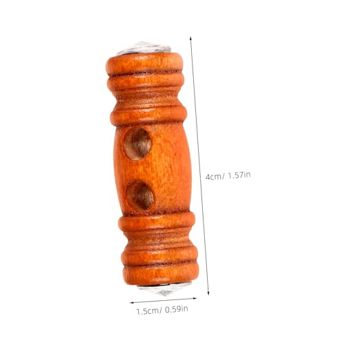 SEWOART 4 Stück Teiliges Dekorative Holz Knebelknöpfe mit Hornoptik für Mäntel und Strickjacken Verschlüsse für Retro Kleidung Vielseitige Holzknöpfe für Damenbekleidung von SEWOART