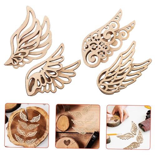 SEWOART Unique Decor 40 Stück Ausschnitte Aus Holz Dekorationen Für Zuhause Party Und Weihnachten SEWOART Unique Decor 40 Stück Ausschnitte Aus Holz Dekorationen Für Zuhause Party Und Weihnachten von SEWOART