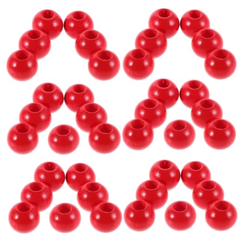 SEWOART 40 Stück Große Loch Holzperlen Runde Spacer Perlen aus Robustem Naturholz für Armband Halskette Schmuck DIY Basteln Dekoration Vielseitig Verwendbar SEWOART 40 Stück Große Loch Holzperlen Runde Spacer Perlen aus Robustem Naturholz für Armband Halskette Schmuck DIY Basteln Dekoration Vielseitig Verwendbar von SEWOART