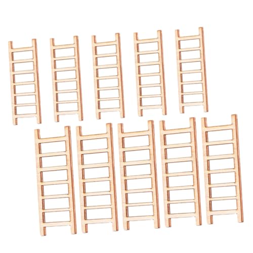 SEWOART Mini-türdekoration Realistische Landschaft Mini-leitern 40-teiliges Set Holztreppen SEWOART Mini-türdekoration Realistische Landschaft Mini-leitern 40-teiliges Set Holztreppen von SEWOART