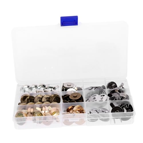 SEWOART 40 Stück Teiliges Magnetverschluss Starke Magnetische Druckknöpfe für Taschen Kleidung DIY Basteln Einfache Anwendung Langlebig und Farbbeständig Sicherer Halt für Overcoats und SEWOART 40 Stück Teiliges Magnetverschluss Starke Magnetische Druckknöpfe für Taschen Kleidung DIY Basteln Einfache Anwendung Langlebig und Farbbeständig Sicherer Halt für Overcoats und von SEWOART