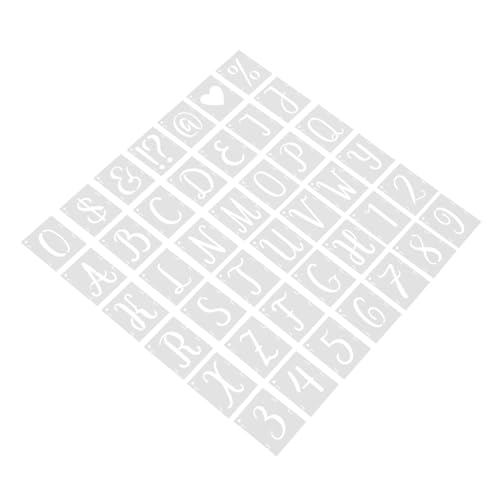 SEWOART 42 Stück Teiliges Wiederverwendbares Pet schablonen Buchstaben und Zahlen Langlebig Präzise für Oberfläche Stoff für DIY kunstprojekte und Vielseitiges Malen Aller Altersgruppen SEWOART 42 Stück Teiliges Wiederverwendbares Pet schablonen Buchstaben und Zahlen Langlebig Präzise für Oberfläche Stoff für DIY kunstprojekte und Vielseitiges Malen Aller Altersgruppen von SEWOART