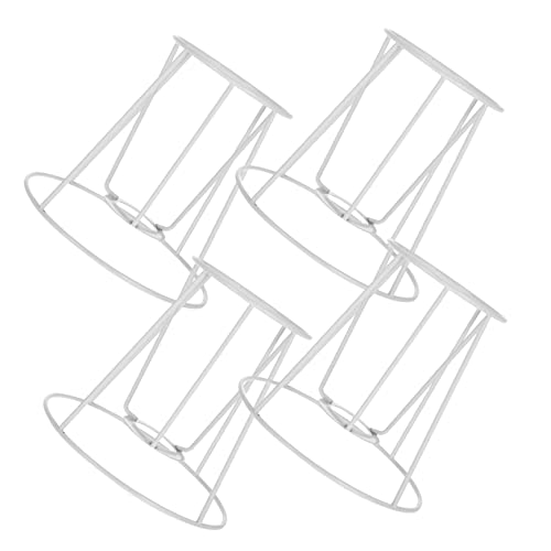 SEWOART 4Stücke DIY Lampenschirmrahmen Eisen Teiliges Stabiler Halter für Lampenschirme für Deckenleuchten und Korrosionsbeständig Einfach zu Montieren SEWOART 4Stücke DIY Lampenschirmrahmen Eisen Teiliges Stabiler Halter für Lampenschirme für Deckenleuchten und Korrosionsbeständig Einfach zu Montieren von SEWOART