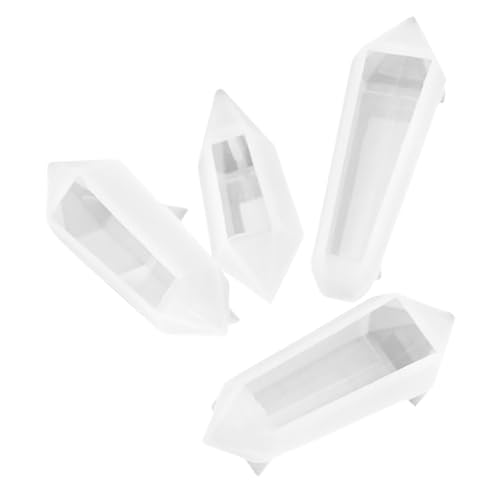 SEWOART 4Stücke Teiliges Silikonformen für Pendelanhänger Kristallharz Gießformen für DIY Schmuckherstellung für Ohrringe und Kreative Dekorationen von SEWOART
