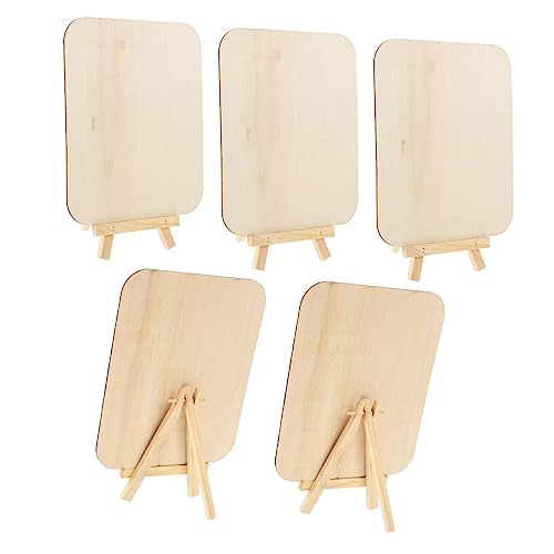 SEWOART 5 Sätze Diy Malset für Teiliges Holz Zeichentafeln mit Präsentationsständer für Kreative Graffiti und Malerei Fördert Fantasie und Geschicklichkeit SEWOART 5 Sätze Diy Malset für Teiliges Holz Zeichentafeln mit Präsentationsständer für Kreative Graffiti und Malerei Fördert Fantasie und Geschicklichkeit von SEWOART