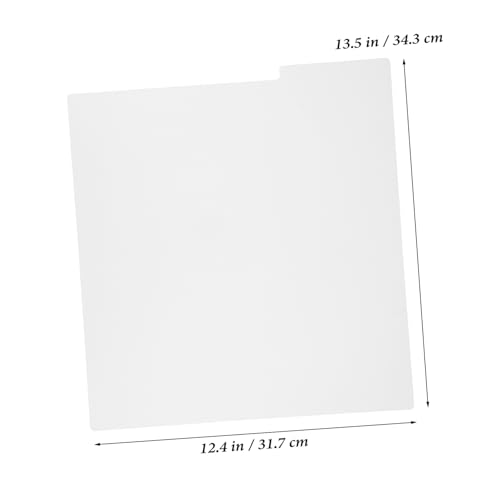 SEWOART 5 Stk. Teiliges Vinyl Record Dividers aus Langlebigem PP Kunststoff mit Beschriftbaren Index Tabs Wasserfest und Farbbeständig zur Übersichtlichen Organisation und Sortierung von von SEWOART