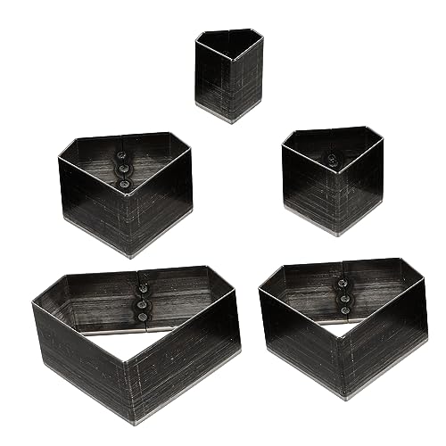 SEWOART 5 Stück Leder sterben hole punch lederwerkzeug Lochstanzer Lederhandwerk punch set klein Schneiden Locher Hohlschneider aus Leder Lederloch Puncher Hochgeschwindigkeitsstahl Black SEWOART 5 Stück Leder sterben hole punch lederwerkzeug Lochstanzer Lederhandwerk punch set klein Schneiden Locher Hohlschneider aus Leder Lederloch Puncher Hochgeschwindigkeitsstahl Black von SEWOART