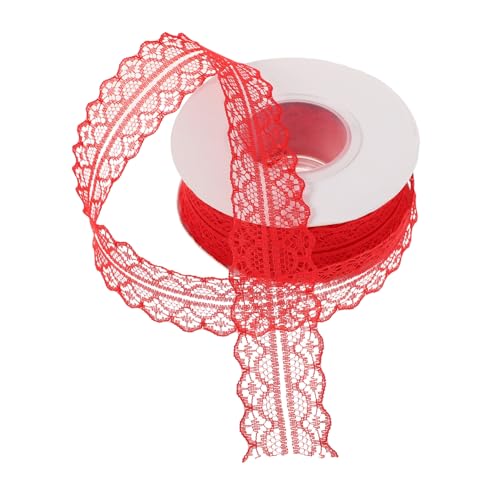 SEWOART 5 Stück Rote Vintage-spitzenborte Breit Bestickte Blumenspitze Lang Leichtes Polyesterband für Geschenkverpackung Hochzeitssträuße Diy-nähprojekte und Festliche Dekorationen SEWOART 5 Stück Rote Vintage-spitzenborte Breit Bestickte Blumenspitze Lang Leichtes Polyesterband für Geschenkverpackung Hochzeitssträuße Diy-nähprojekte und Festliche Dekorationen von SEWOART