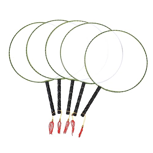 SEWOART 5 Stück Teiliges Leerer Diy Fächer Kreativen Gestalten und Malen für Kindergartenprojekte und mit Aufhängeschnur im Zufälligen Stil SEWOART 5 Stück Teiliges Leerer Diy Fächer Kreativen Gestalten und Malen für Kindergartenprojekte und mit Aufhängeschnur im Zufälligen Stil von SEWOART