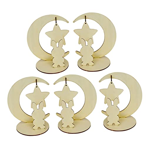 SEWOART 5 Teiliges Mondkaninchen Ornament Puzzle Für Hasenspielzeug Für 3D Modell Spielzeugmodell Mondkaninchen Bausätze Für Jungen Im Alter Von 8–12 Jahren Geburtstagsgeschenk Für SEWOART 5 Teiliges Mondkaninchen Ornament Puzzle Für Hasenspielzeug Für 3D Modell Spielzeugmodell Mondkaninchen Bausätze Für Jungen Im Alter Von 8–12 Jahren Geburtstagsgeschenk Für von SEWOART